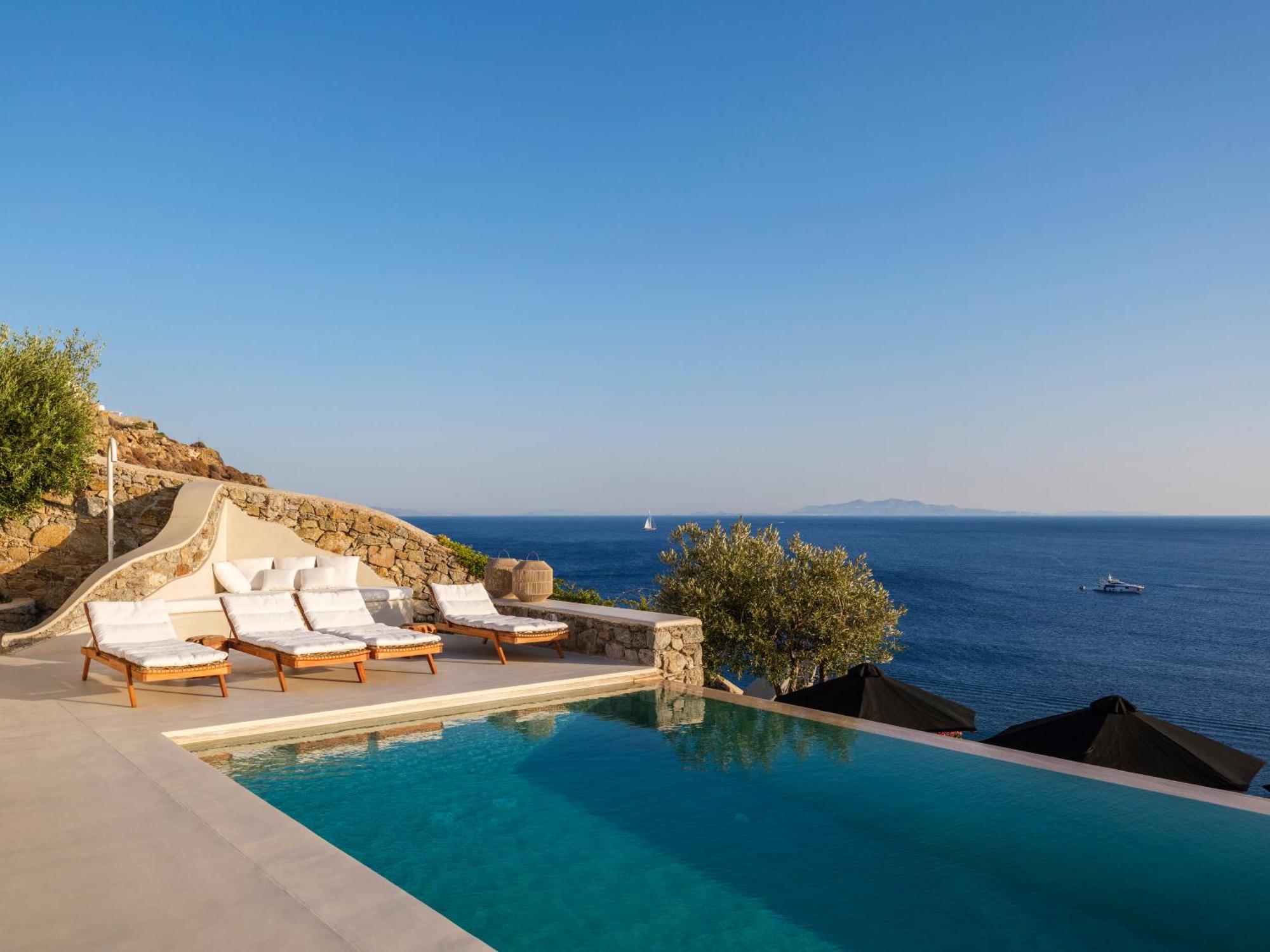 V&V Guest House - Luxury Suites Ornos  Exteriér fotografie