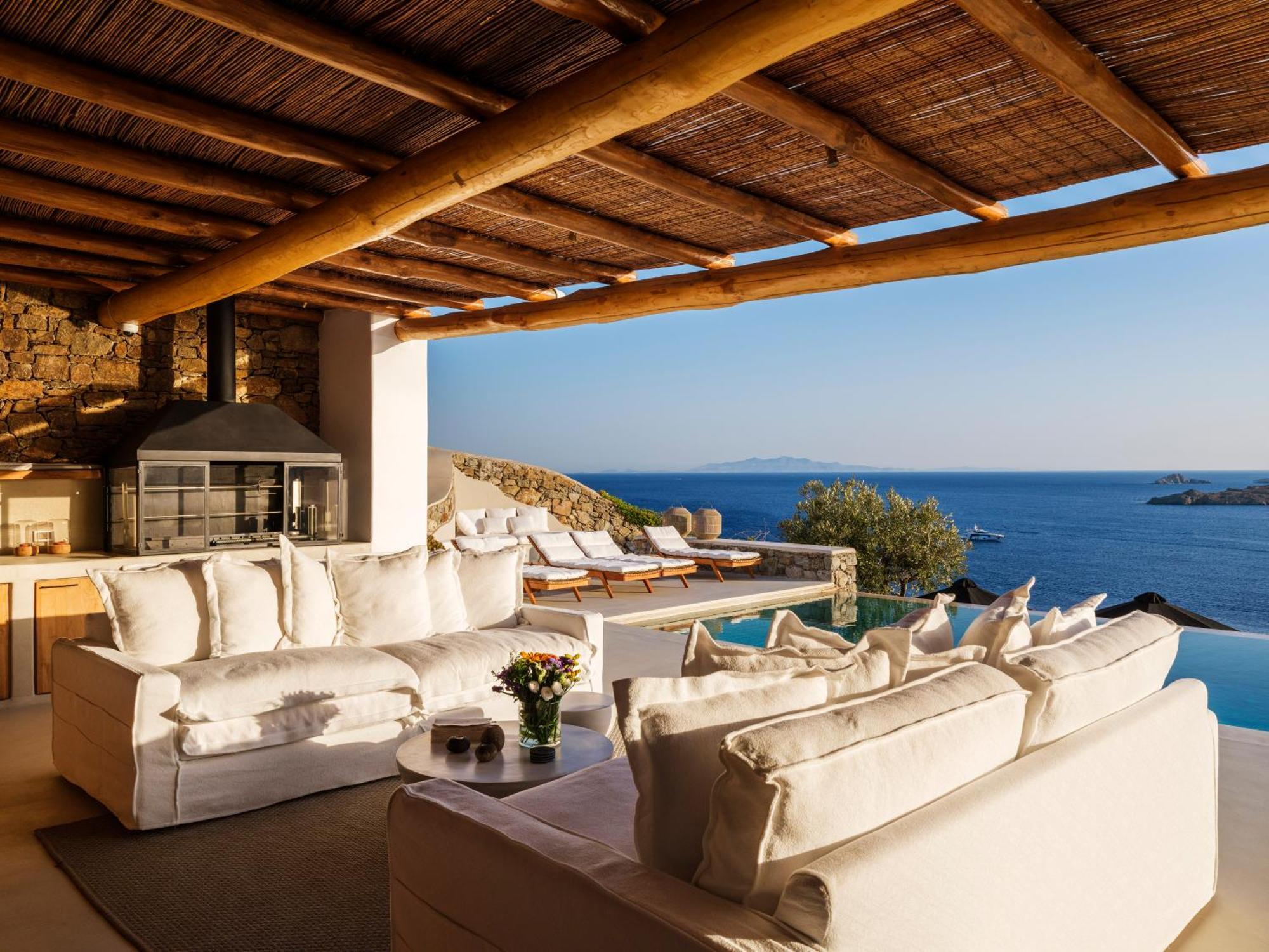 V&V Guest House - Luxury Suites Ornos  Exteriér fotografie