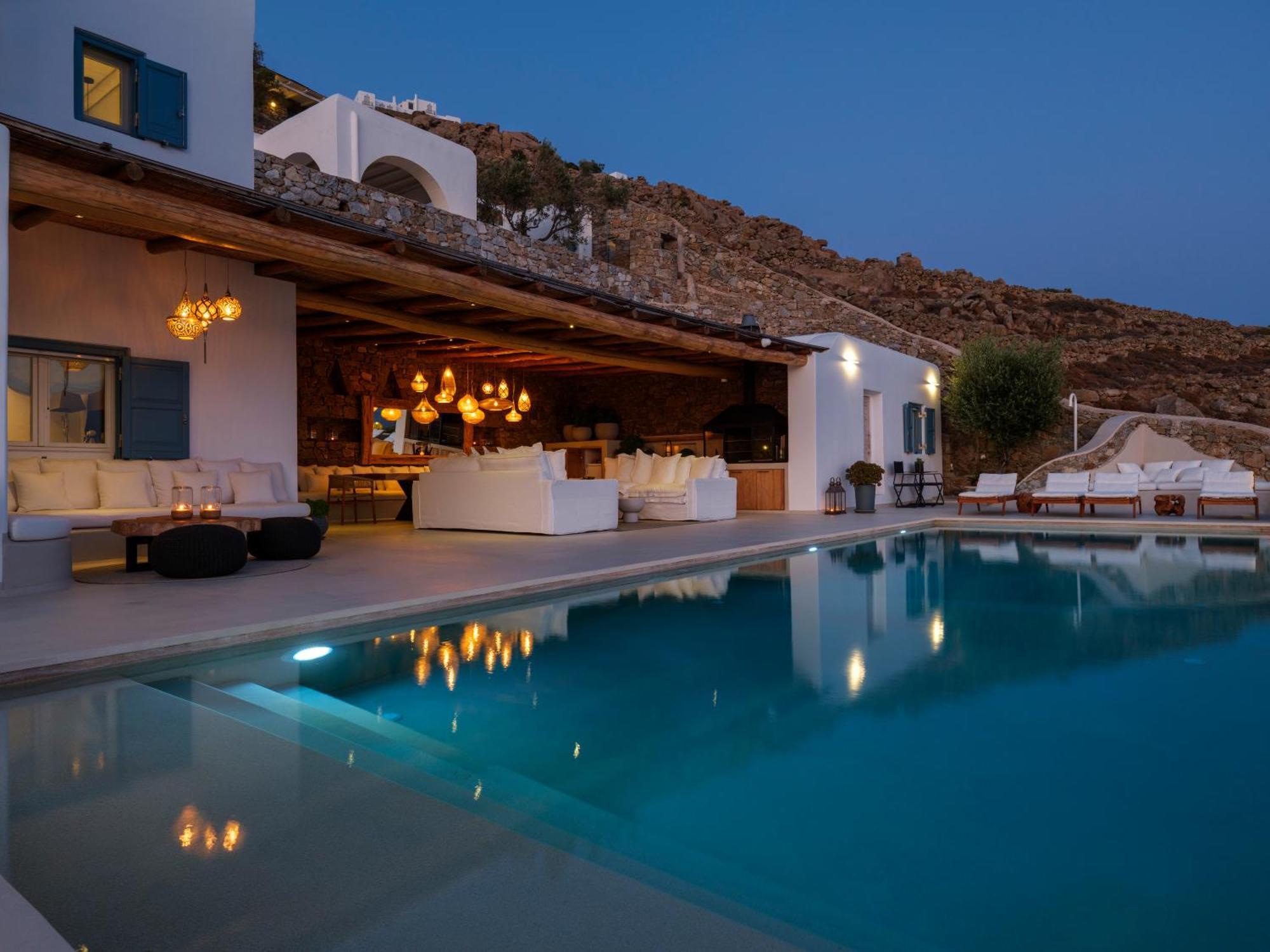 V&V Guest House - Luxury Suites Ornos  Exteriér fotografie