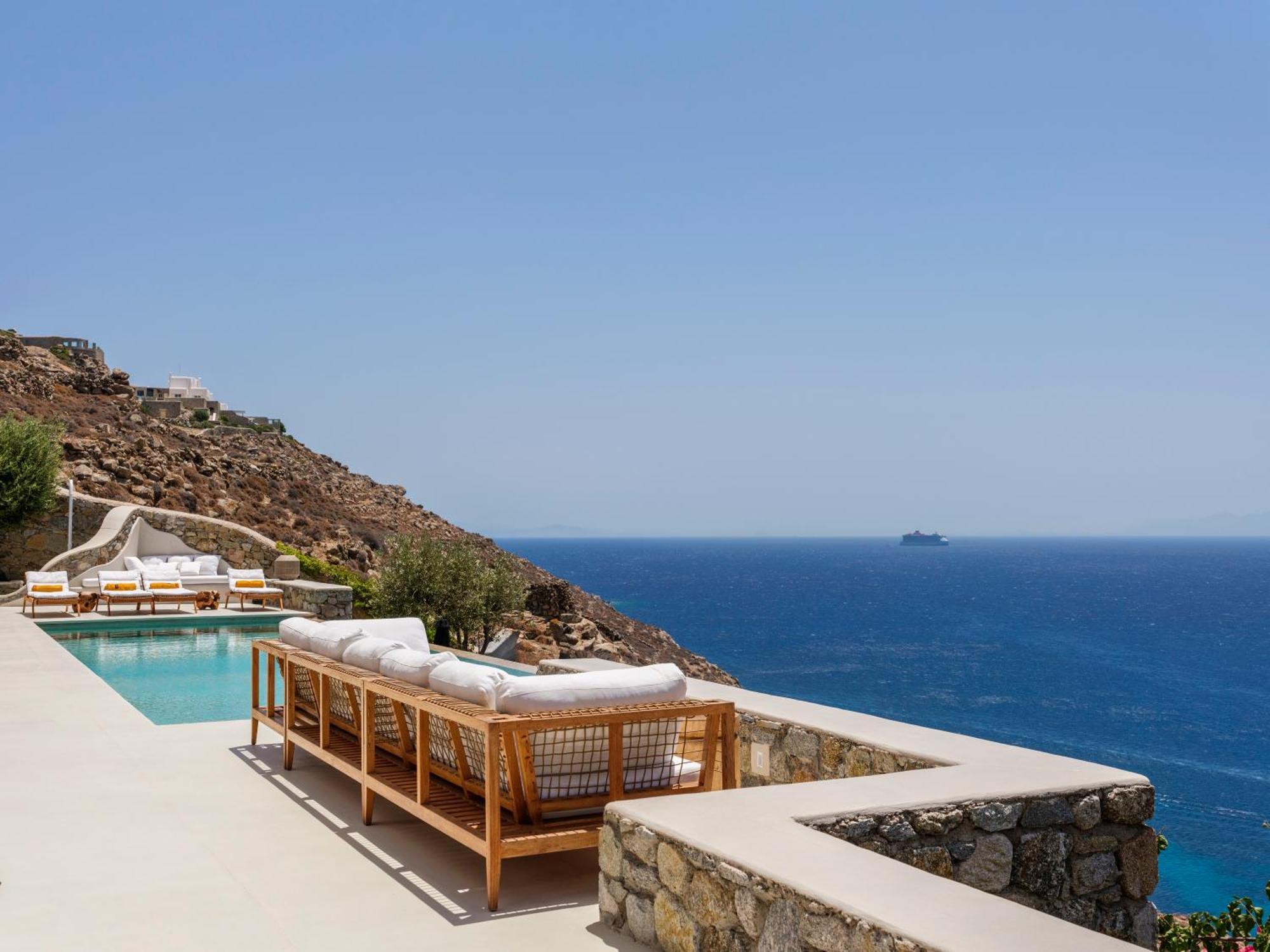 V&V Guest House - Luxury Suites Ornos  Exteriér fotografie