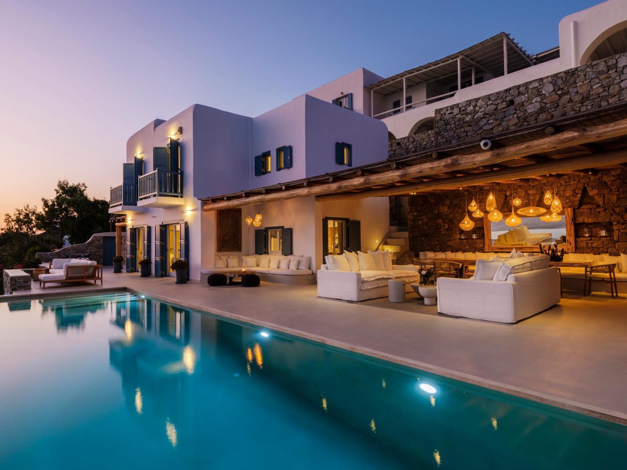 V&V Guest House - Luxury Suites Ornos  Exteriér fotografie
